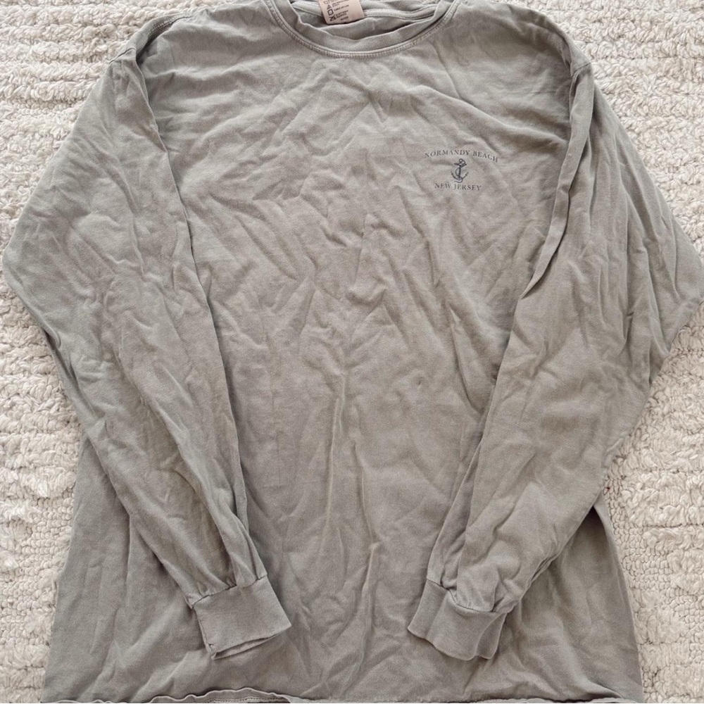 Normandy Beach Long Sleeve Shirt